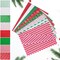 Tissue Paper for Gift Bags 110 Sheets 13.8'' x 19.7'' Christmas Tissue Paper for Gift Wrapping, 8 Different Designs Christmas Wrapping Paper Bulk for DIY Crafts Holiday Decor (110)